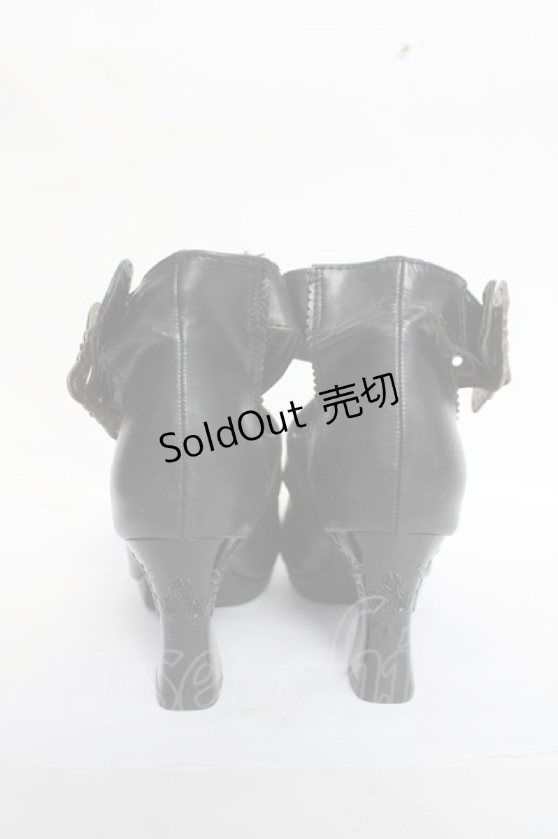 画像3: axes femme POETIQUE / アンティークベルトパンプス M 黒 Y-26-04-27-048-AX-SH-SZ-ZY (3)