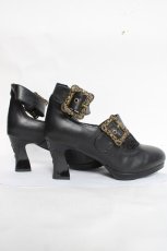 画像4: axes femme POETIQUE / アンティークベルトパンプス M 黒 Y-26-04-27-048-AX-SH-SZ-ZY (4)