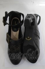 画像5: axes femme POETIQUE / アンティークベルトパンプス M 黒 Y-26-04-27-048-AX-SH-SZ-ZY (5)