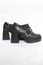 画像4: axes femme POETIQUE / バックルベルトシューズ M 黒 Y-26-04-27-049-AX-SH-SZ-ZY (4)