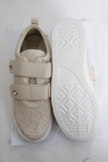 画像5: axes femme / レース使いベルクロスニーカー L 生成り Y-26-04-27-050-AX-SH-SZ-ZY (5)