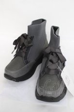 画像1: axes femme / ニットスニーカーブーツ L グレー Y-26-04-27-052-AX-SH-SZ-ZY (1)