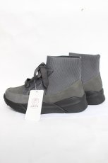 画像2: axes femme / ニットスニーカーブーツ L グレー Y-26-04-27-052-AX-SH-SZ-ZY (2)