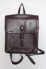 画像1: axes femme / 金具使いフラップリュック  Dブラウン Y-26-04-27-054-AX-BG-SZ-ZY (1)