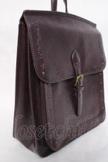 画像4: axes femme / 金具使いフラップリュック  Dブラウン Y-26-04-27-054-AX-BG-SZ-ZY (4)