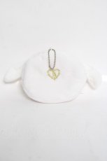 画像2: BABY, THE STARS SHINE BRIGHT / うさくみゃちゃんのエコバック付きポーチ  ピンク Y-26-04-27-001-BA-BG-SZ-ZY (2)