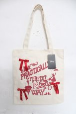 画像1: Maison de FLEUR / Mary Poppins/スクエアトートバッグ  アイボリー Y-26-04-27-057-LO-BG-SZ-ZY (1)