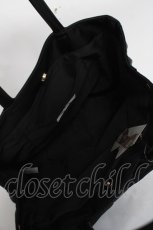 画像3: melume / パール付きリボンTT  黒 Y-26-04-27-060-LO-ZA-SZ-ZY (3)