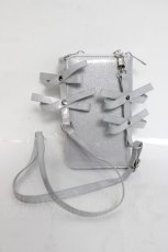 画像2: Fickle Bebe / グリッターポシェット  シルバー Y-26-04-27-062-0-ZA-SZ-ZY (2)