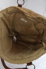 画像3: axes femme / 雑材×レーストートバッグ  茶 Y-26-04-27-064-AX-BG-SZ-ZY (3)