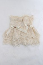 画像1: axes femme / ローズリボンレースカフス  生成り Y-26-04-27-070-AX-ZA-SZ-ZY (1)