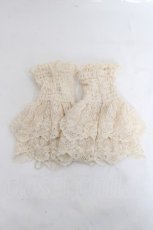 画像2: axes femme / ローズリボンレースカフス  生成り Y-26-04-27-070-AX-ZA-SZ-ZY (2)