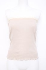 画像1: Emily Temple cute / チューブトップ M ベージュ Y-26-04-27-073-ET-TO-SZ-ZY (1)