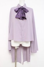 画像1: AXES-X / あしひきの山鳥の尾シャツ L ラベンダー Y-26-04-27-075-LO-BL-SZ-ZY (1)