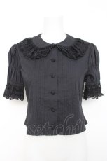 画像1: Moi-meme-Moitie / オリジナルレースブラウス 9 ブラック Y-26-04-27-077-MO-BL-SZ-ZY (1)