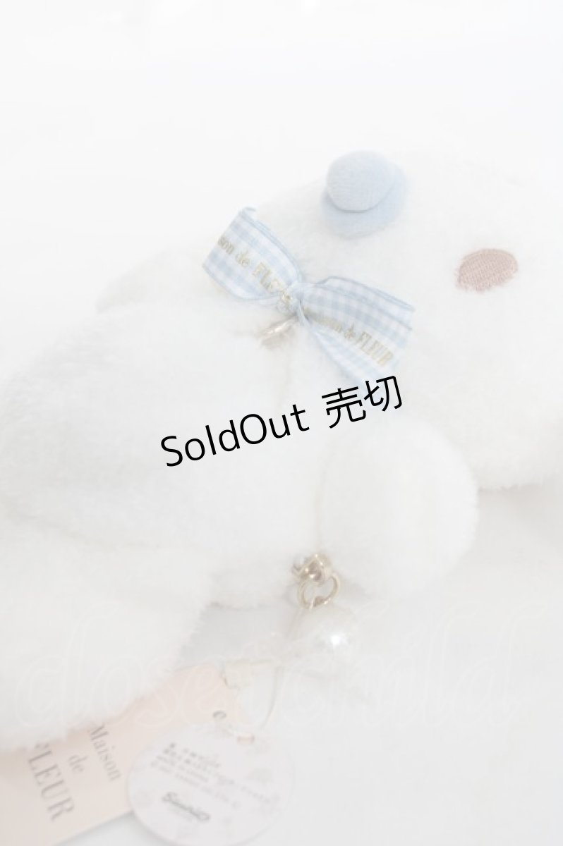 画像3: Maison de FLEUR / みるく　くたくた　ポーチ  白 Y-26-04-27-010-LO-ZA-SZ-ZY (3)