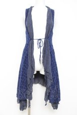 画像1: Ozz Croce / ロングジレ  紺 Y-26-04-27-087-OO-TO-SZ-ZY (1)