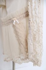 画像4: axes femme / チュールレイヤードトッパーカーデ  生成り Y-26-04-27-096-AX-TO-SZ-ZY (4)