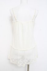 画像2: axes femme / ローズガーデンロングキャミ M 生成り Y-26-04-27-097-AX-TO-SZ-ZY (2)