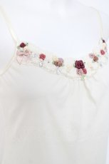 画像3: axes femme / ローズガーデンロングキャミ M 生成り Y-26-04-27-097-AX-TO-SZ-ZY (3)