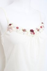 画像3: axes femme / ローズガーデンロングキャミ M 生成り Y-26-04-27-098-AX-TO-SZ-ZY (3)