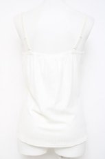 画像2: axes femme / ホルター付きガーデンキャミ M シロ Y-26-04-27-100-AX-TO-SZ-ZY (2)