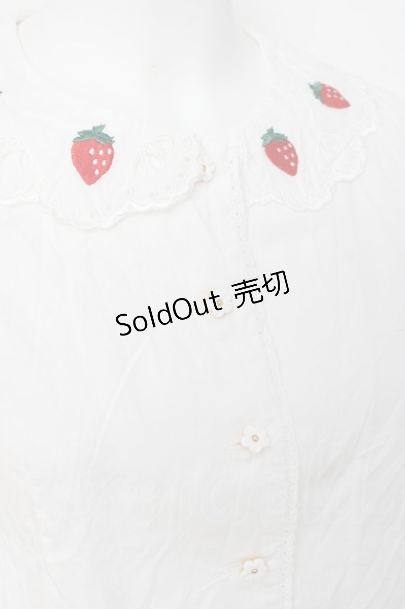 画像3: Angelic Pretty / Dessert Berryブラウス  白 Y-26-04-27-110-AP-BL-SZ-ZY (3)