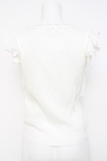 画像3: Secret Honey / シフォン使いタンクトップ  白 Y-26-04-27-117-CA-TO-SZ-ZY (3)