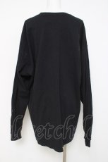 画像2: KMK(KINGLY MASK) / デザインカットソー  黒 Y-26-04-27-120-LO-TO-SZ-ZY (2)