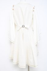 画像3: Silent Mars / 堕月法則 ケープ付きベスト M 白 Y-26-04-27-122-LO-JA-SZ-ZY (3)