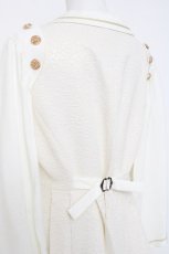 画像4: Silent Mars / 堕月法則 ケープ付きベスト M 白 Y-26-04-27-122-LO-JA-SZ-ZY (4)