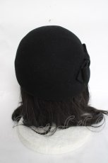 画像3: an another angelus / リボンハット  黒 Y-26-04-27-014-CA-AC-SZ-ZY (3)