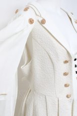 画像6: Silent Mars / 堕月法則 ケープ付きベスト M 白 Y-26-04-27-122-LO-JA-SZ-ZY (6)