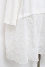 画像4: axes femme / フード付UVカットロングカーディガン  白 Y-26-04-27-123-AX-TO-SZ-ZY (4)