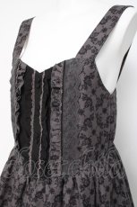 画像3: axes femme / ダークオーナメント柄ワンピース  グレー Y-26-04-27-127-AX-OP-SZ-ZY (3)