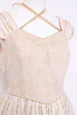 画像4: Secret Honey / オーナメントクリスマスワンピース(ディズニープリンセスVer.)  ベージュ Y-26-04-27-131-CA-OP-SZ-ZY (4)