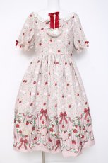 画像1: axes femme kawaii / ベリーフィールズワンピース  ピンク Y-26-04-27-133-AX-BL-SZ-ZY (1)