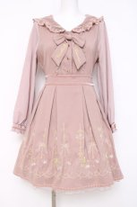 画像1: LIZ LISA / TwinkleStars刺繍ワンピース  ピンク Y-26-04-27-140-LO-OP-SZ-ZY (1)