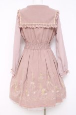 画像2: LIZ LISA / TwinkleStars刺繍ワンピース  ピンク Y-26-04-27-140-LO-OP-SZ-ZY (2)