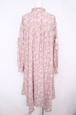 画像2: axes femme / 小花柄シャツワンピ M ピンク Y-26-04-27-143-AX-OP-SZ-ZY (2)