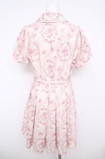 画像2: LIZ　LISA / チェック額縁花柄ワンピース 0 ピンク Y-26-04-27-147-LO-OP-SZ-ZY (2)