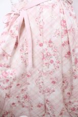 画像4: LIZ　LISA / チェック額縁花柄ワンピース 0 ピンク Y-26-04-27-147-LO-OP-SZ-ZY (4)