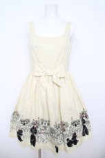 画像1: Emily Temple cute / プードルノースリーブワンピース  アイボリー Y-26-04-27-153-ET-OP-SZ-ZY (1)