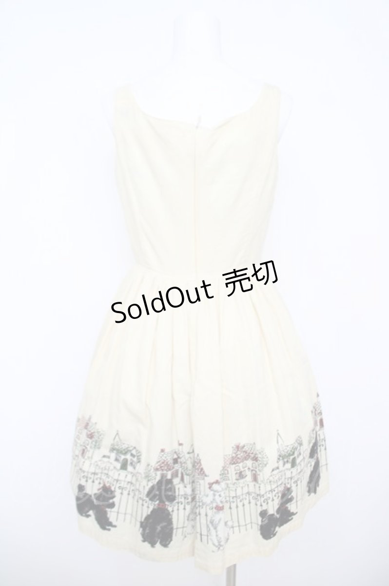 画像2: Emily Temple cute / プードルノースリーブワンピース  アイボリー Y-26-04-27-153-ET-OP-SZ-ZY (2)