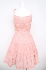 画像2: Emily Temple cute / 裾バラ刺繍キャミワンピース  ピンク Y-26-04-27-155-ET-OP-SZ-ZY (2)