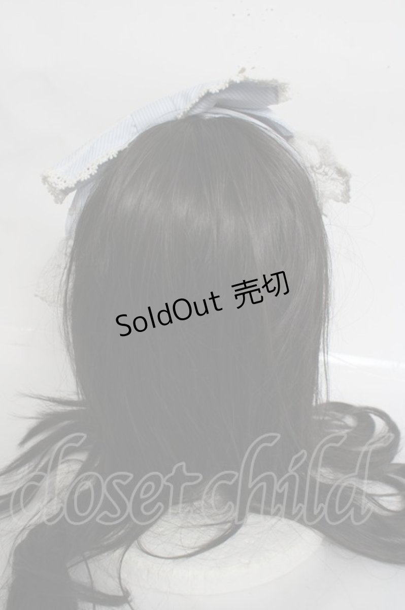 画像3: BABY, THE STARS SHINE BRIGHT / セーラーリボンカチューシャ  サックス Y-26-04-27-017-BA-AC-SZ-ZY (3)