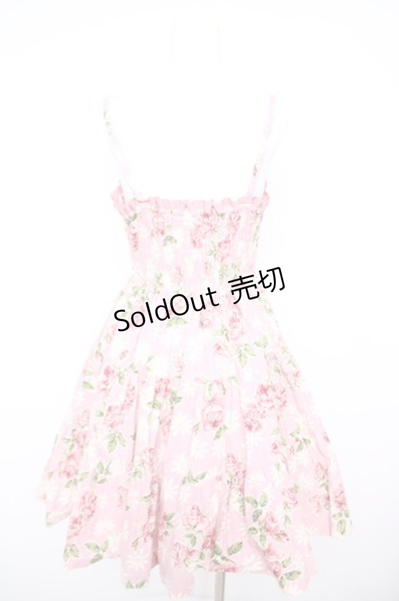 画像2: Emily Temple cute / ローズマーガレットワンピース  ピンク Y-26-04-27-156-ET-OP-SZ-ZY (2)