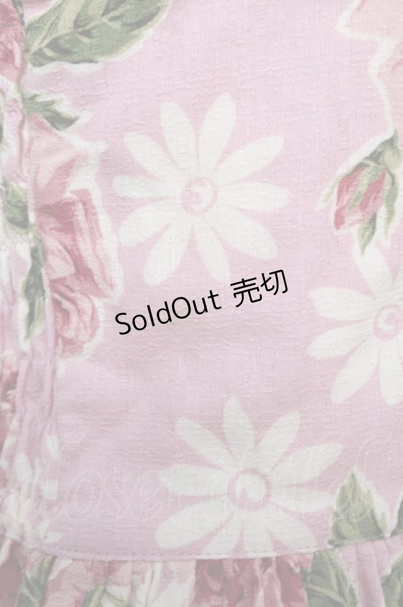 画像4: Emily Temple cute / ローズマーガレットワンピース  ピンク Y-26-04-27-156-ET-OP-SZ-ZY (4)