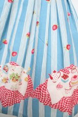 画像3: Shirley Temple / ティーパーティーノースリーブワンピース  ブルー Y-26-04-27-158-ET-OP-SZ-ZY (3)