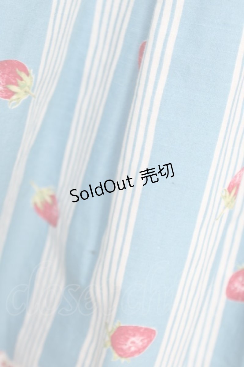 画像4: Shirley Temple / ティーパーティーノースリーブワンピース  ブルー Y-26-04-27-158-ET-OP-SZ-ZY (4)